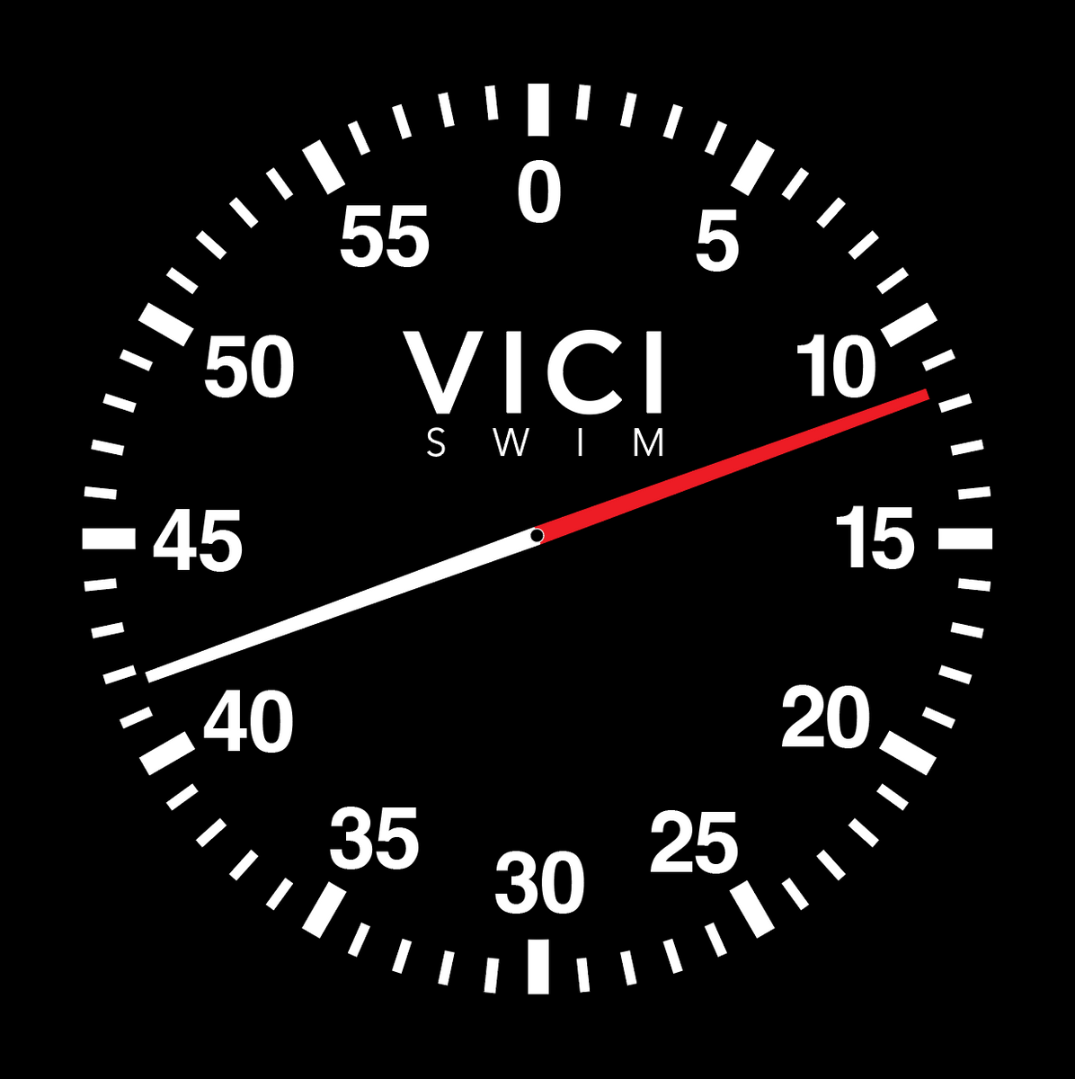 Pace Clock Black (All pace clocks are made to order, please contact