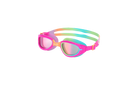 Pink and Rainbow swim google for children